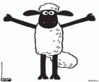 Shaun, a different sheep among the other sheep of the flock