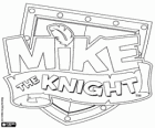 Original logo in English of Mike the Knight
