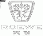 Logo of Roewe, luxury car brand of China