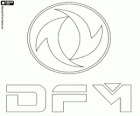 Logo of DFM, Dongfeng Motor, car manufacturer, public company of China