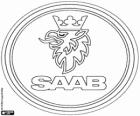 Saab logo, Swedish automobile brand