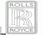 Logo of Rolls-Royce, british brand of luxury cars