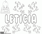 Leticia, name of Latin origin, derived from Laetitia. Its meaning is Joy