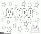 Winda, name with an African Swahili origin. Its meaning is hunt