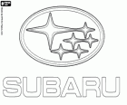 Logo of Subaru, a Japanese automobile manufacturer