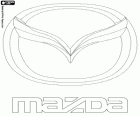Logo of Mazda, Japanese car manufacturer