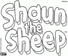 Original logo of Shaun the Sheep in English