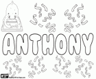 Anthony, name that comes from the Latin name, Antonius