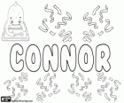 Connor, name of Gaelic origin. Its meaning is lover of hounds