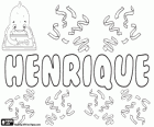 Henrique, Portuguese name. Derived from the name of Germanic origin, Haimric