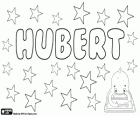 Hubert, name of Germanic origin, derived from Hugubert