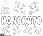 Honorato, name of Latin origin. Comes from Honoratus, its meaning is honorable