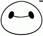 The round and likeable face of Baymax