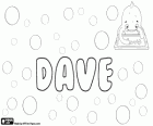 Dave, shortened form of David