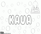 Kaua, name for child of uncertain origin