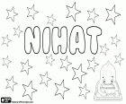 Nihat, Turkish name for child. It is a name of Persian origin