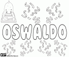 Oswaldo, name of Germanic origin. Variant of Osvald, Osvaldo and Oswald