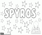 Spyros, male name of Greek origin. Variant of Spiros. Comes from Spiridon