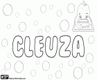 Cleuza, portuguese variant of Cleusa and Creusa. Name of Greek origin, derived from Kreousa, its meaning is Princess