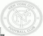 Logo of the New York City FC, MLS's professional football team in the city of New York