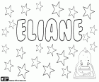Eliane, French name of Latin origin. Derived from Aeliana