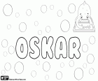Oskar, male name used in many languages. Oskar, variant of Oscar