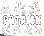 Patrick, male first name of Latin origin. Comes from the Latin name Patricius. Patrick, name in German, English, Irish and French