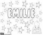 Emilie, female name in many languages. Emilie, name of Latin origin, derived from Aemilia