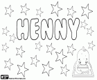 Henny, a dutch name, feminine form of Hendrik. Henny, a nordic name for girl, variant of Henna. Henny, diminutive name used both for girl and boy