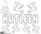 Katleen, name for girl in English. Katleen, variant of names like Kathleen, Catherine and Katherine