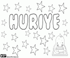 Huriye, turkish name of Arabic origin. Huriye, derived from the Arabic word which means freedom