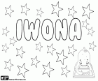 Iwona, Polish name for girl which corresponds to Yvonne