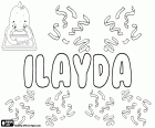 Ilayda, name of Turkish origin for girl