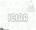Iciar, name for girl of Basque origin. Iciar, variant of Itziar