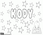 Kody, unisex name, variant of Cody, name of english, irish and gaelic origin