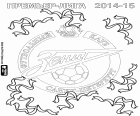 FC Zenit St. Petersburg, champion of Premier League 2014-2015, russian football league 