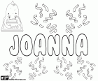 Joanna, name for girl in several languages: English, Polish, Dutch and Finnish. Joanna, variant of Johanna