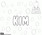 Kim, feminine name with various origins. Kim, variant of Kym. Kim, diminutive of names like Kimberly and Kimiko. Kim, name of Vietnamese origin. Kim is also a diminutive for male names