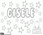 Gisele, name for girl of Germanic origin. Gisele, variant of Giselle and Gisela