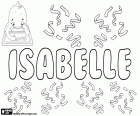 Isabelle, female name in various languages. Isabelle, name of Hebrew origin in English, French, German and Dutch