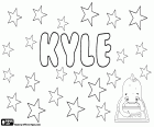 Kyle, English name used for both girl and boy. Kyle has variants such as Kylie, Kyall and Kyel