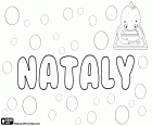 Nataly, name for girl, comes from the latin name Natalia and one of its many variants