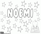 Noemi, female name of Hebrew origin. Noemi, name in Spanish, Portuguese, Czech and Hungarian