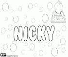 Nicky, name used both for girl and boy. Nicky, diminutive of names like Nicole and Nicholas. Nicky, variant of Nikki