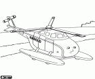 One of the characters of Thomas and his friends is the helicopter Harold. Harold is very proud to be able to fly and wants to prove that it is faster than the locomotives