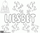 Liesbet, name of Hebrew origin, comes from Elizabeth. Liesbet, variant of Liesbeth, Lisbet and Lizbet
