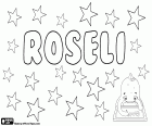 Roseli, female name used in Brazil. Roseli, name derived from the name of French origin Rosalie