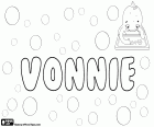 Vonnie, name for girl in Czech. Vonnie is a variant of Veronica and Vondra