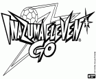The logo of Inazuma Eleven Go