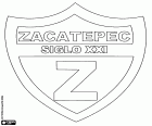 Emblem of the Club de Futbol Zacatepec Siglo XXI, Mexican Football based in the city of the same name in the State of Morelos